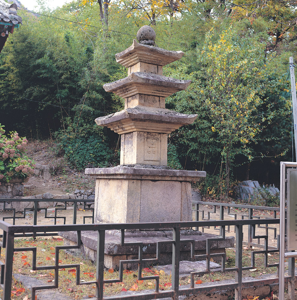 영동 영국사 삼층석탑