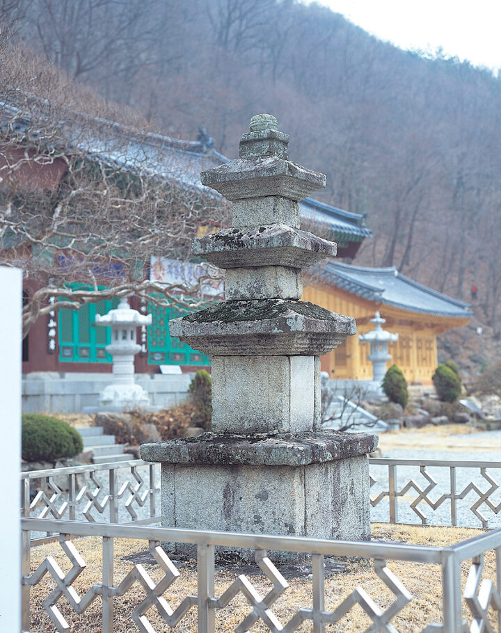 영동 반야사 삼층석탑