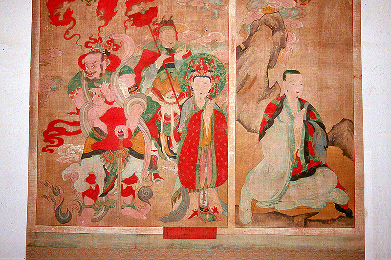 흥국사십육나한도(하원장군,직부사자,제석천,16존자 )