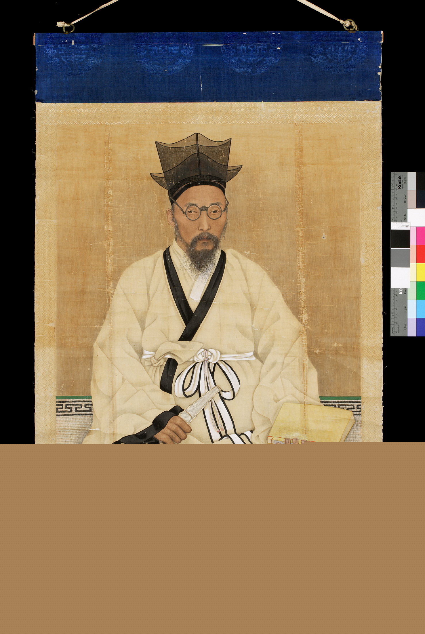 보물 황현초상 및 사진