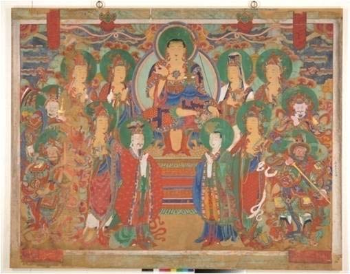 보성 대원사 지장보살도 및 시왕도 일괄