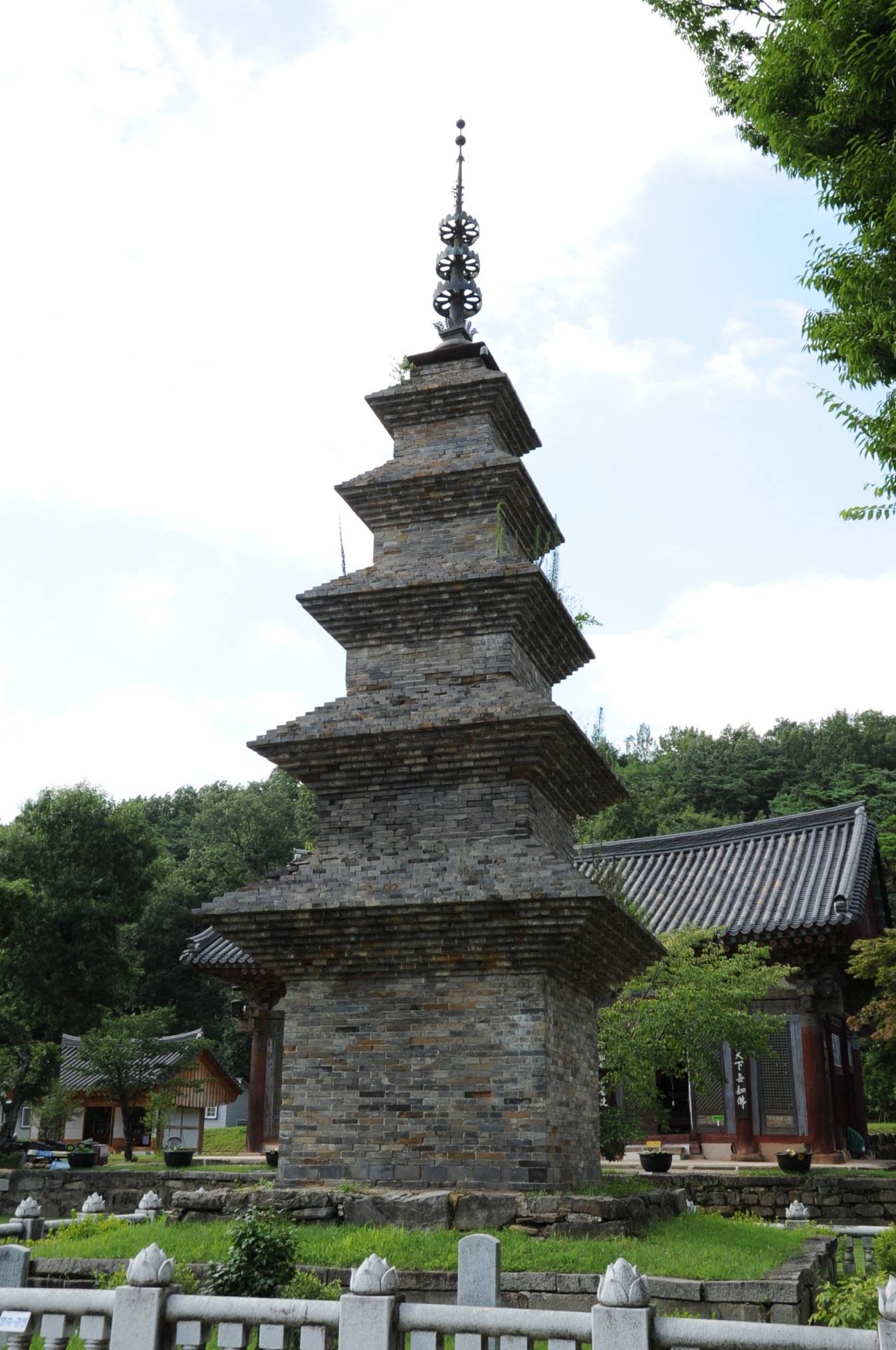 칠곡 송림사 오층전탑 (촬영:문화재청)