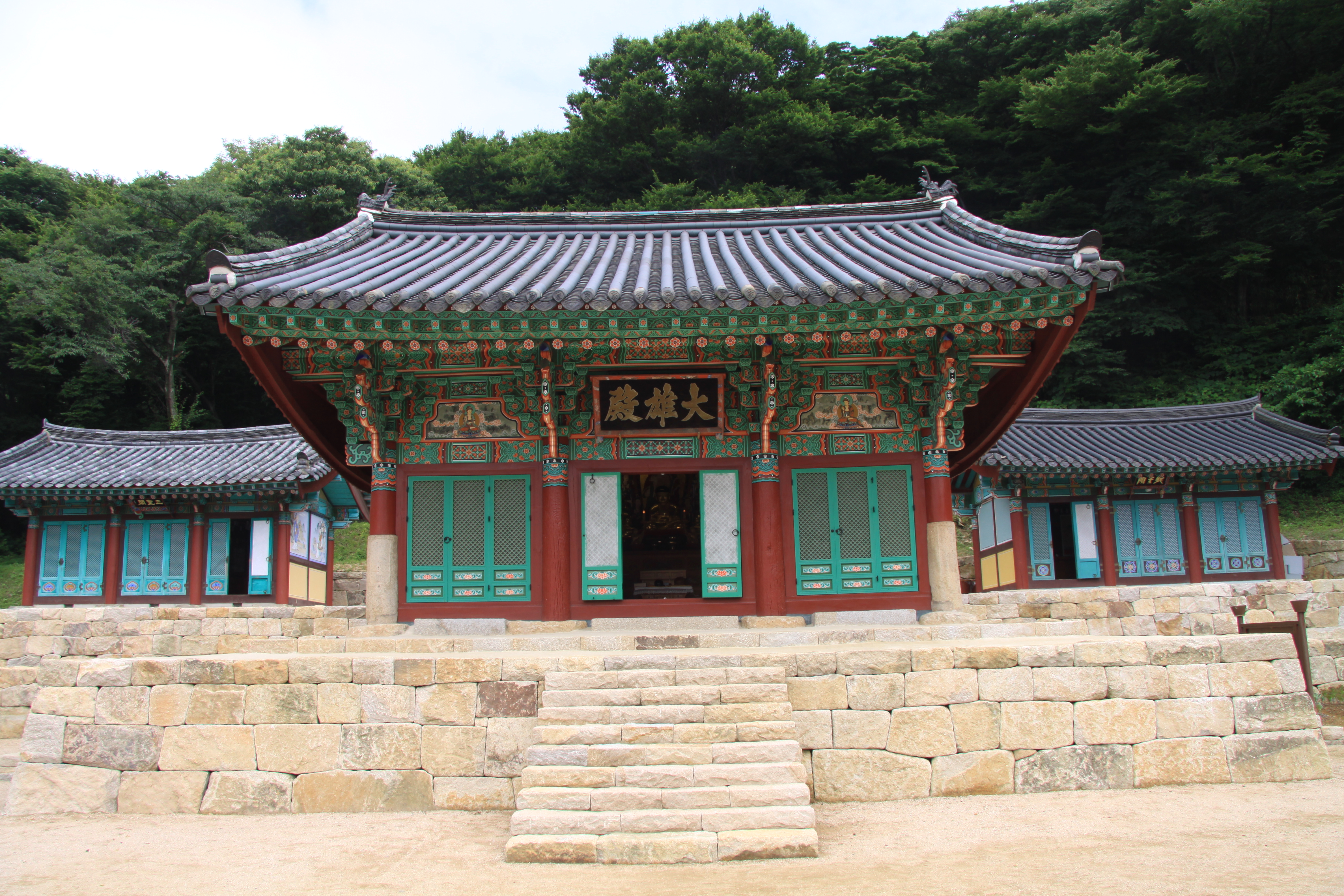 부산 운수사 대웅전 정면