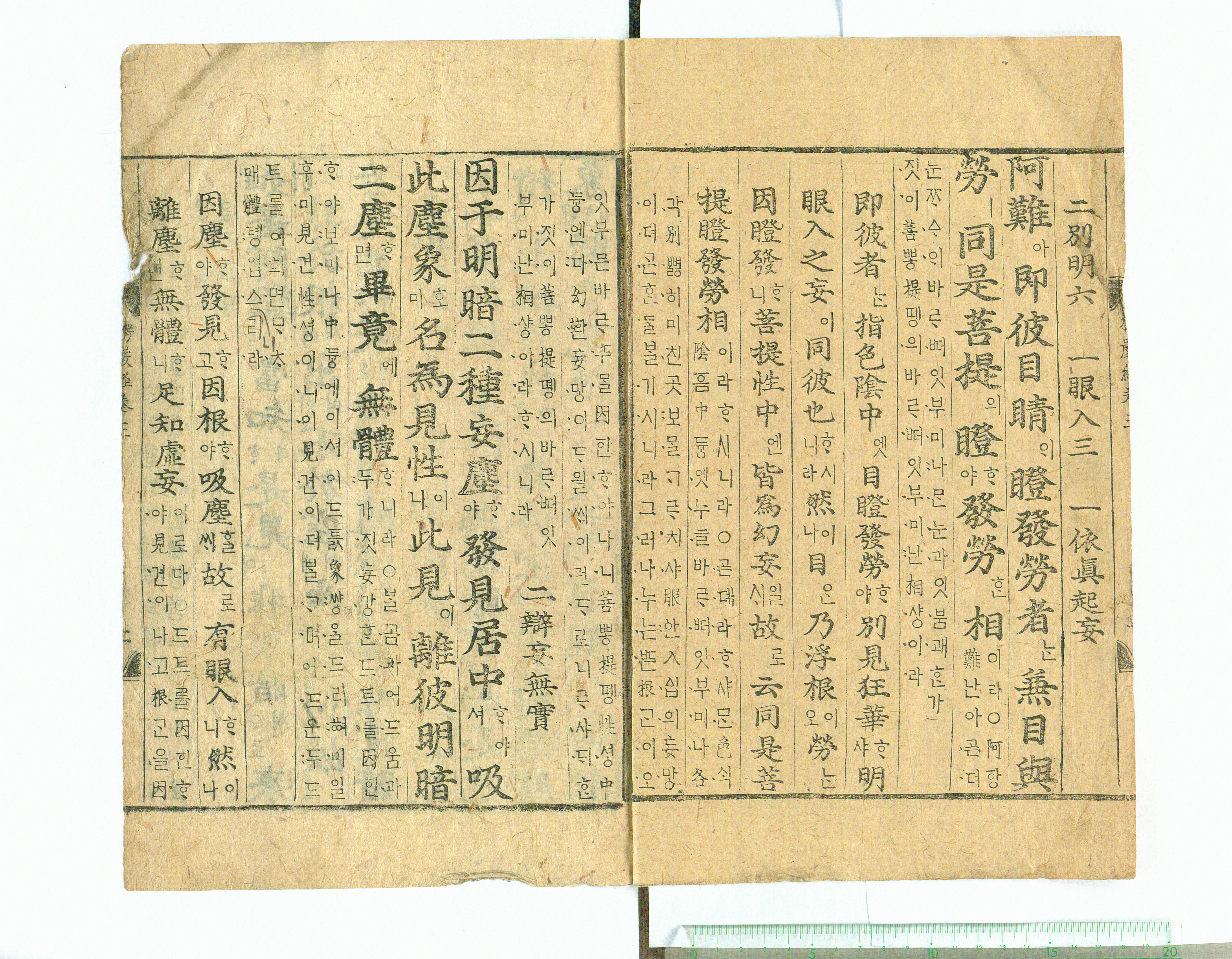 보물 대불여정래밀인수증요의제 보살만행수능엄경(언해) 권3(2011년 국보,보물 지정보고서)