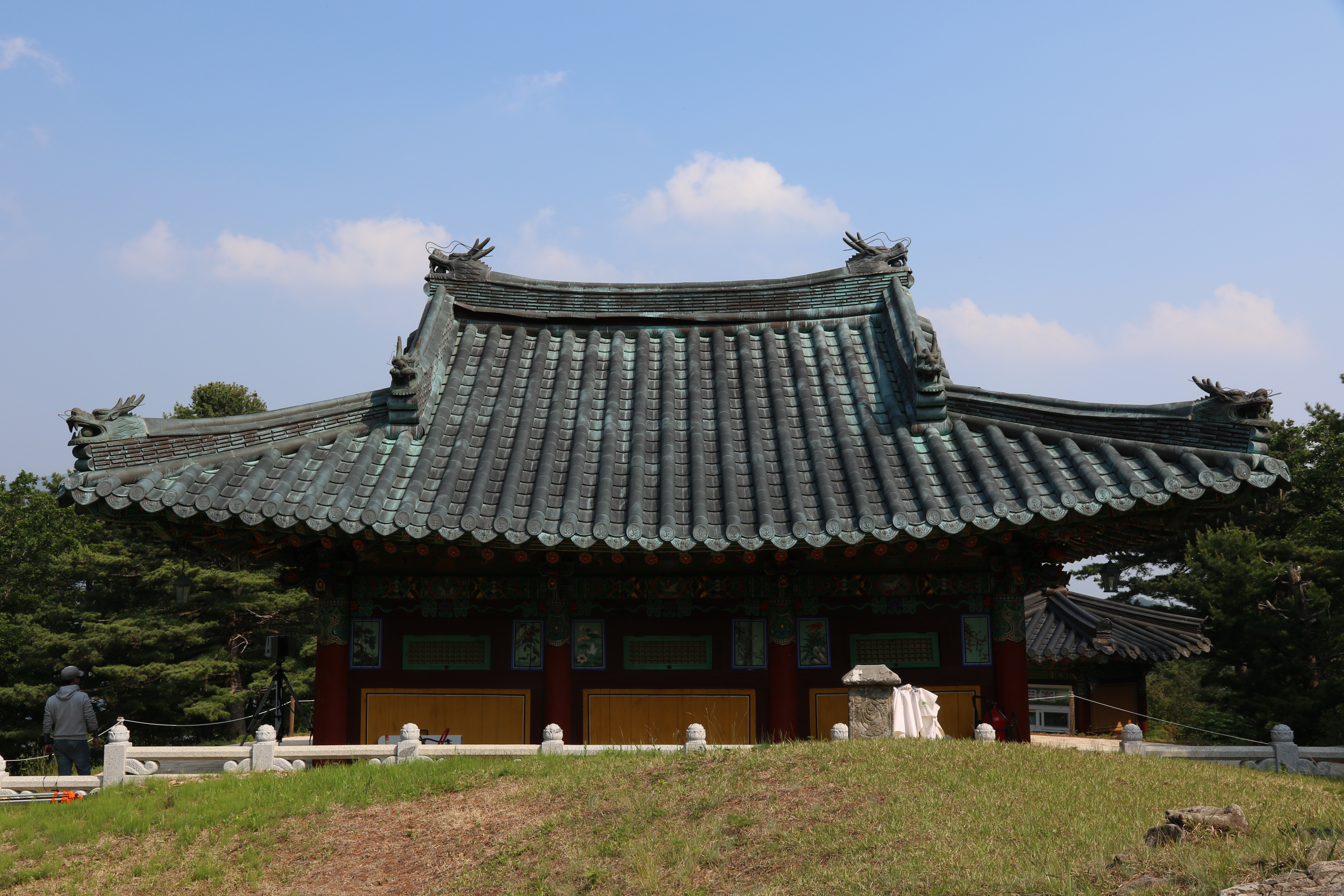 평창 오대산 중대 적멸보궁 배면