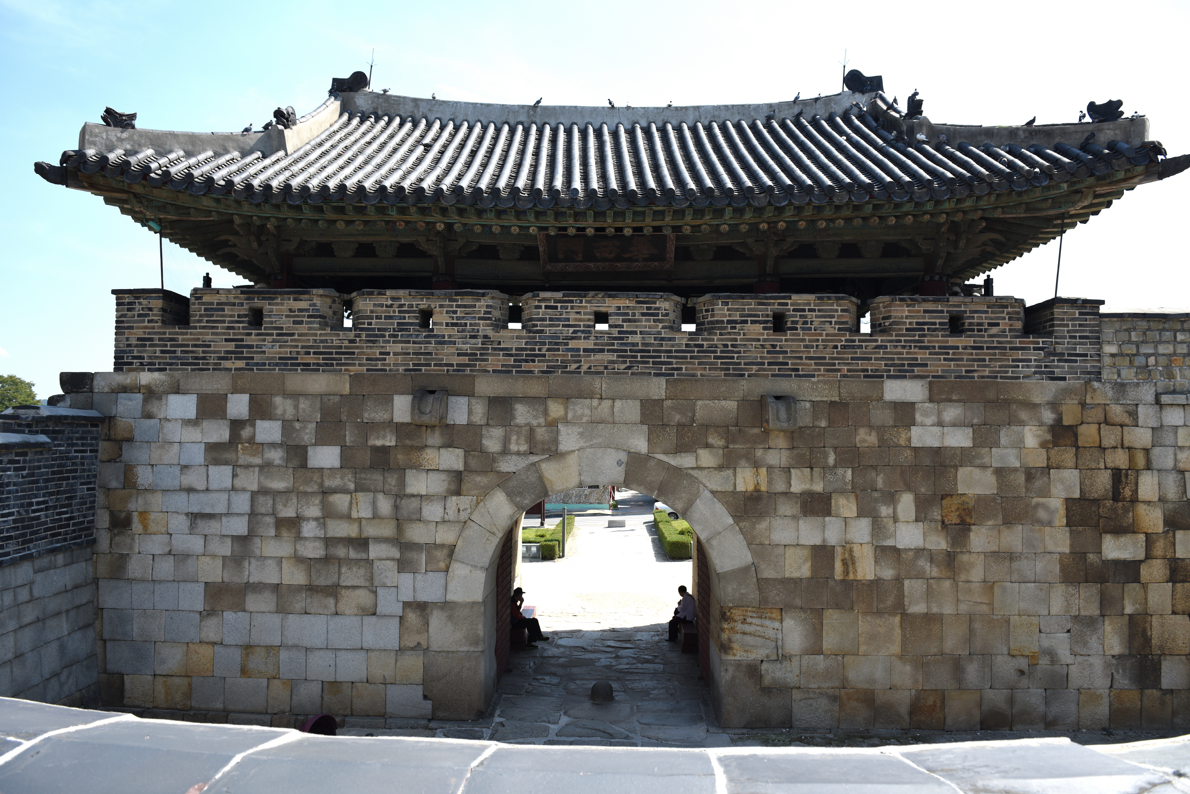 수원 화서문_내측 (촬영년도 : 2015년)