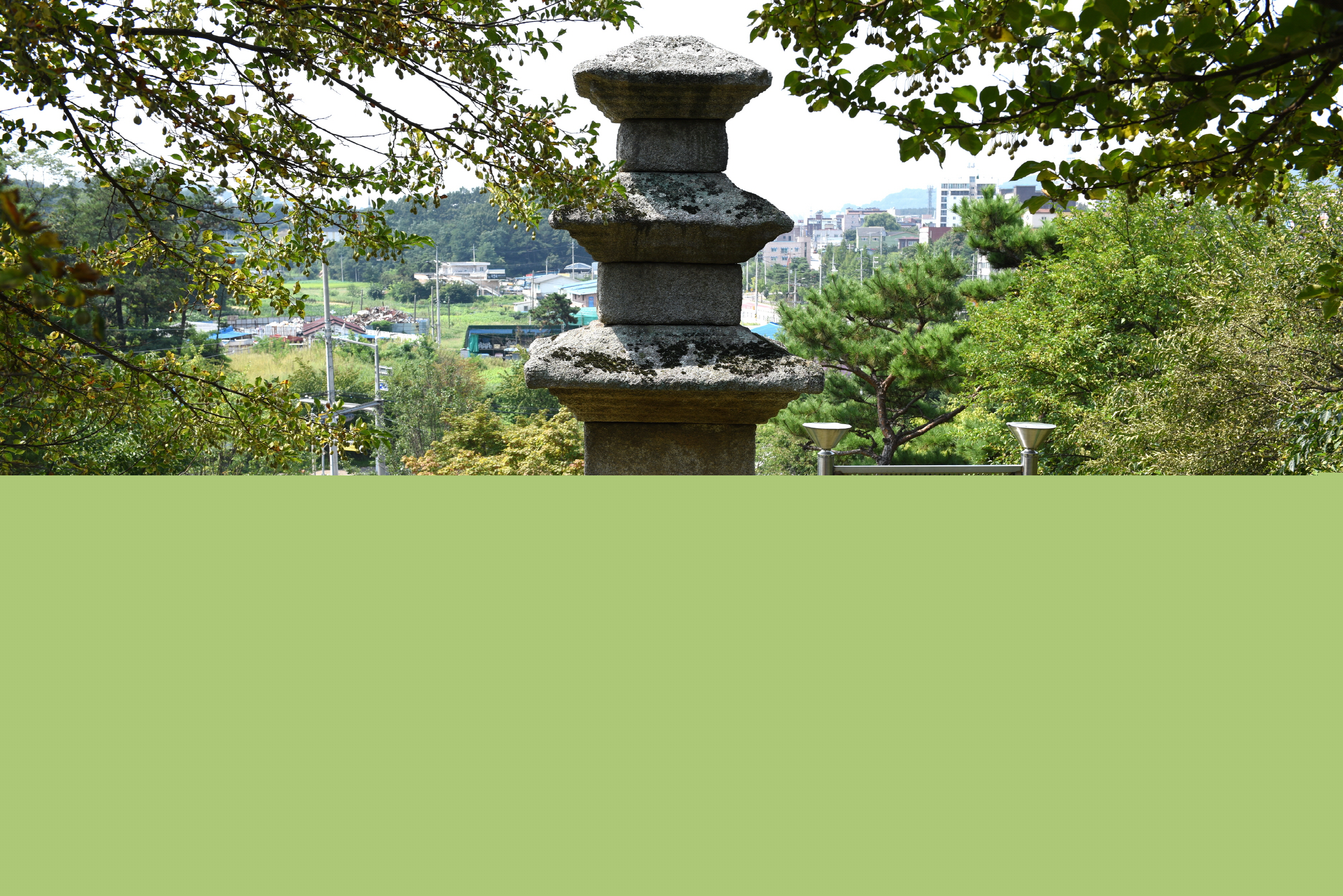 여주 하리 삼층석탑_배면 (촬영년도 : 2015년)