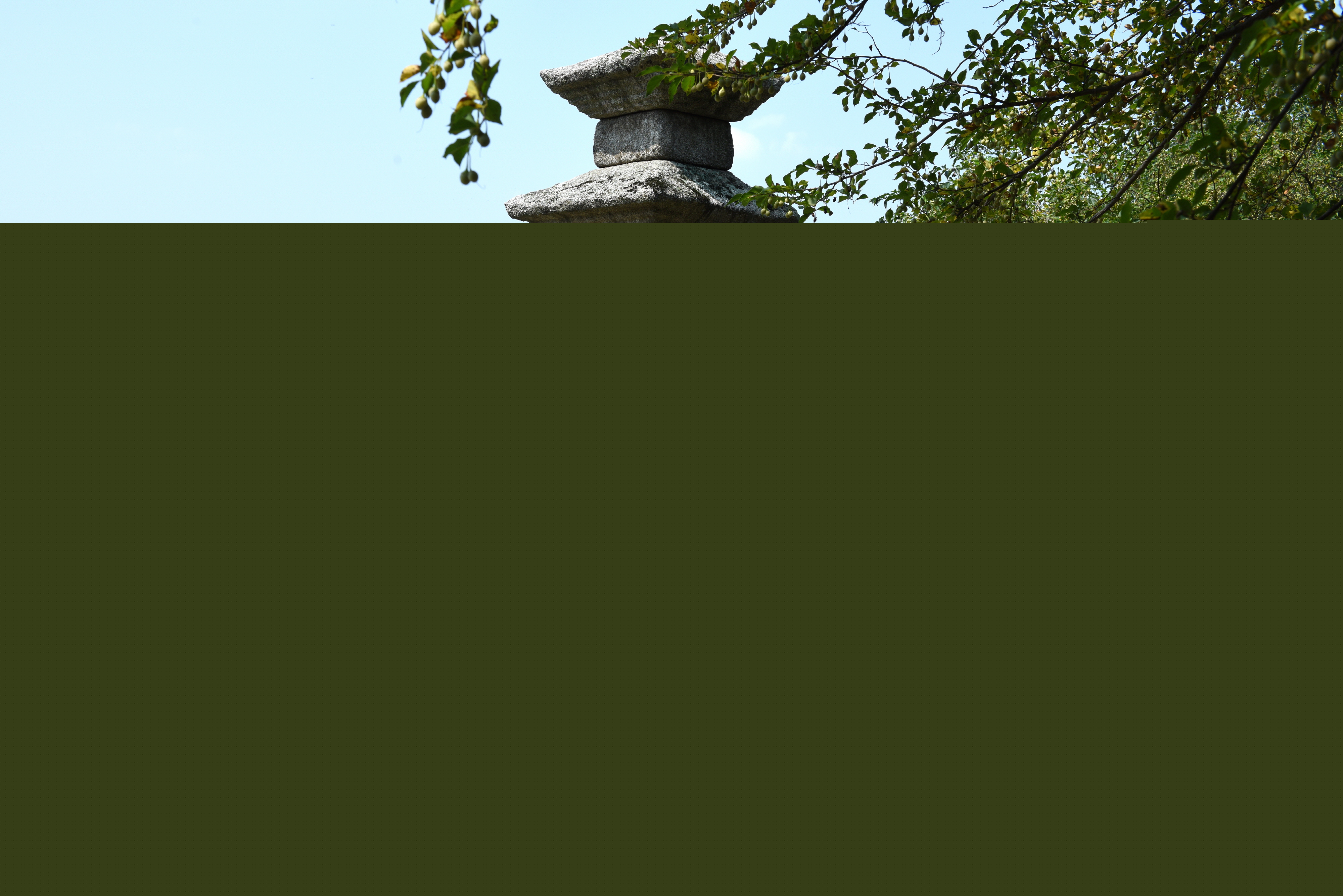 여주 하리 삼층석탑_우측면과 배면 (촬영년도 : 2015년)