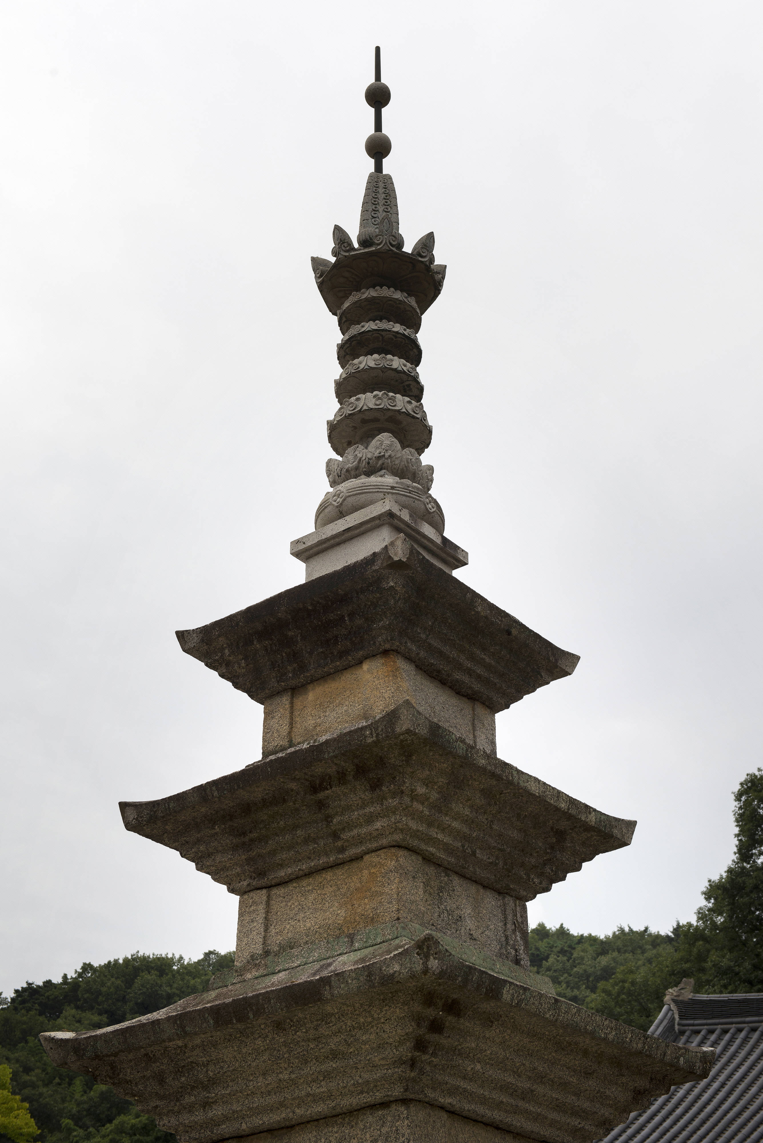 문경 도천사지 동·서 삼층석탑_동탑 상륜부 (촬영년도 : 2015년)