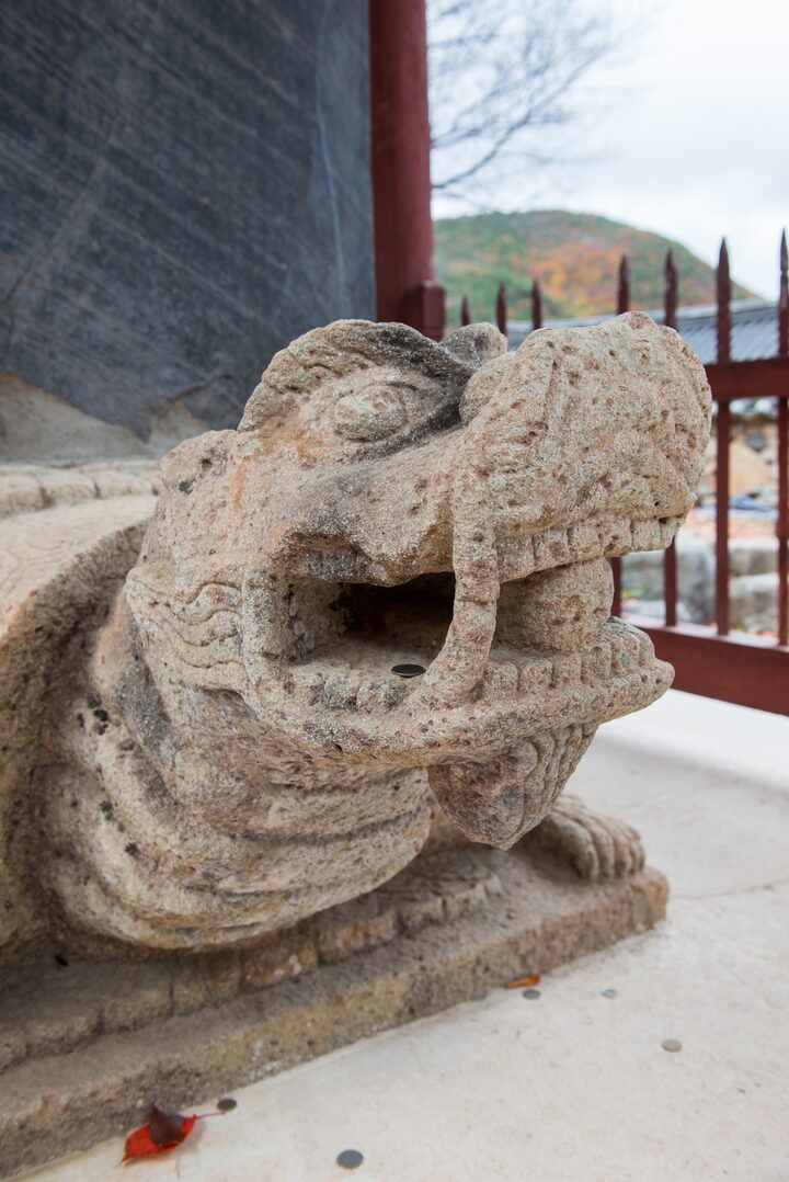 포항 보경사 원진국사비_귀부2 (촬영년도 : 2015년)