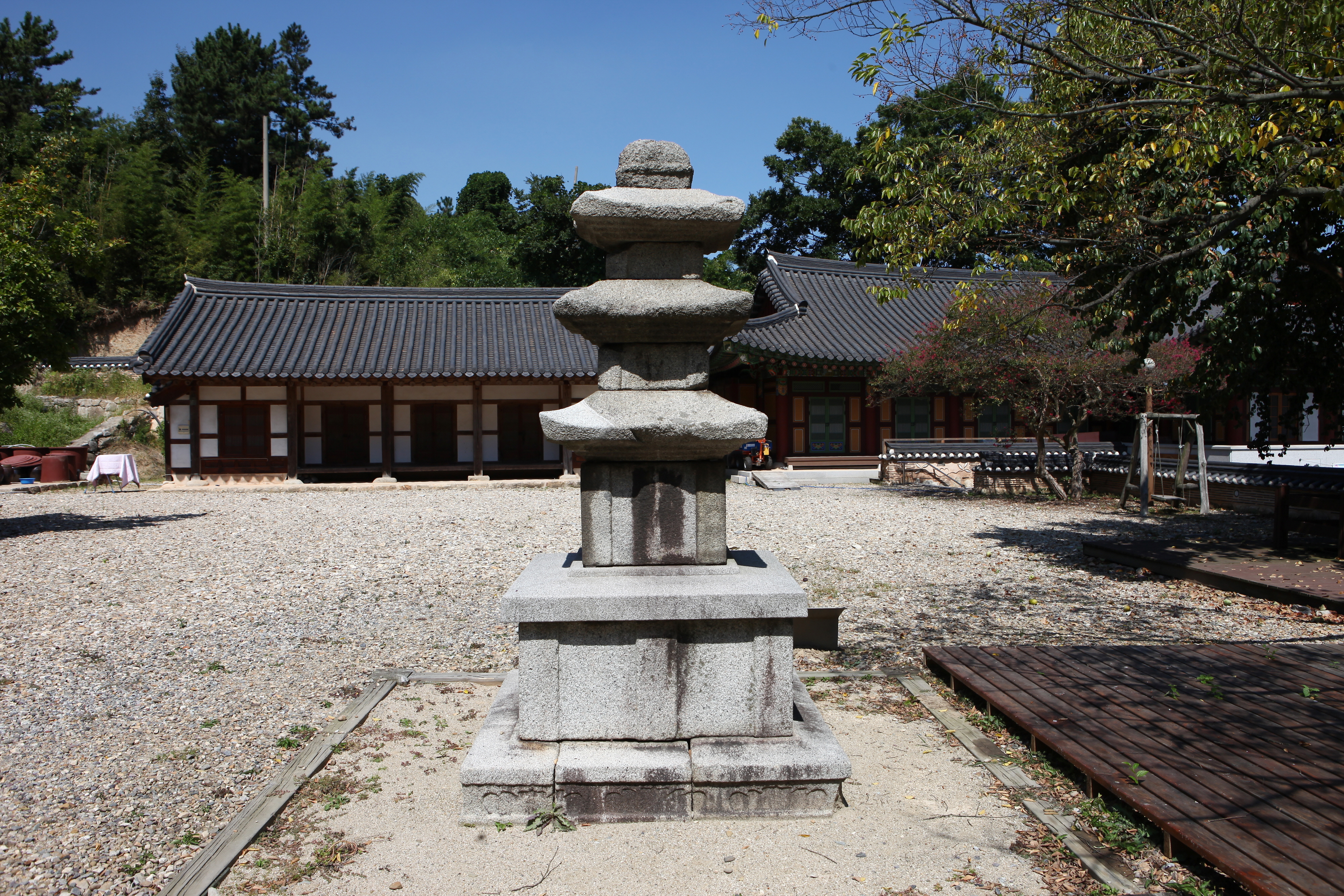 나주 북망문 밖 삼층석탑_전경 (촬영년도 : 2015년)
