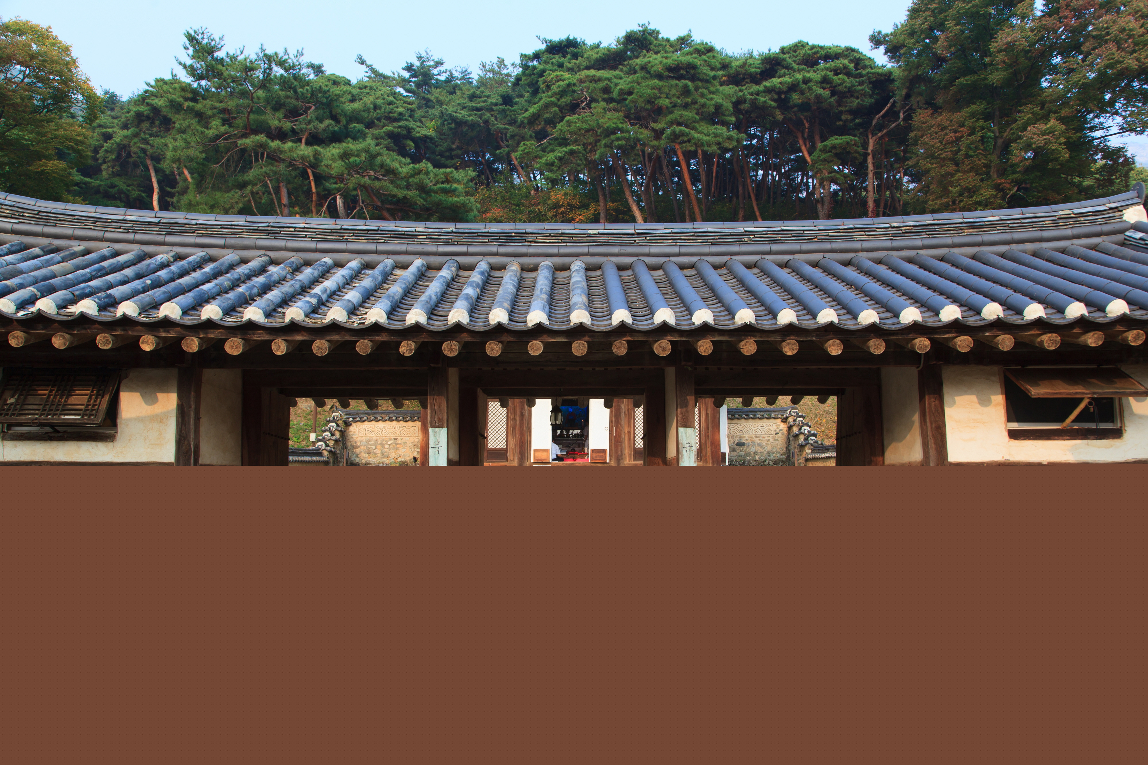공주 계룡산 중악단_대문간채 전경 (촬영년도 : 2015년)
