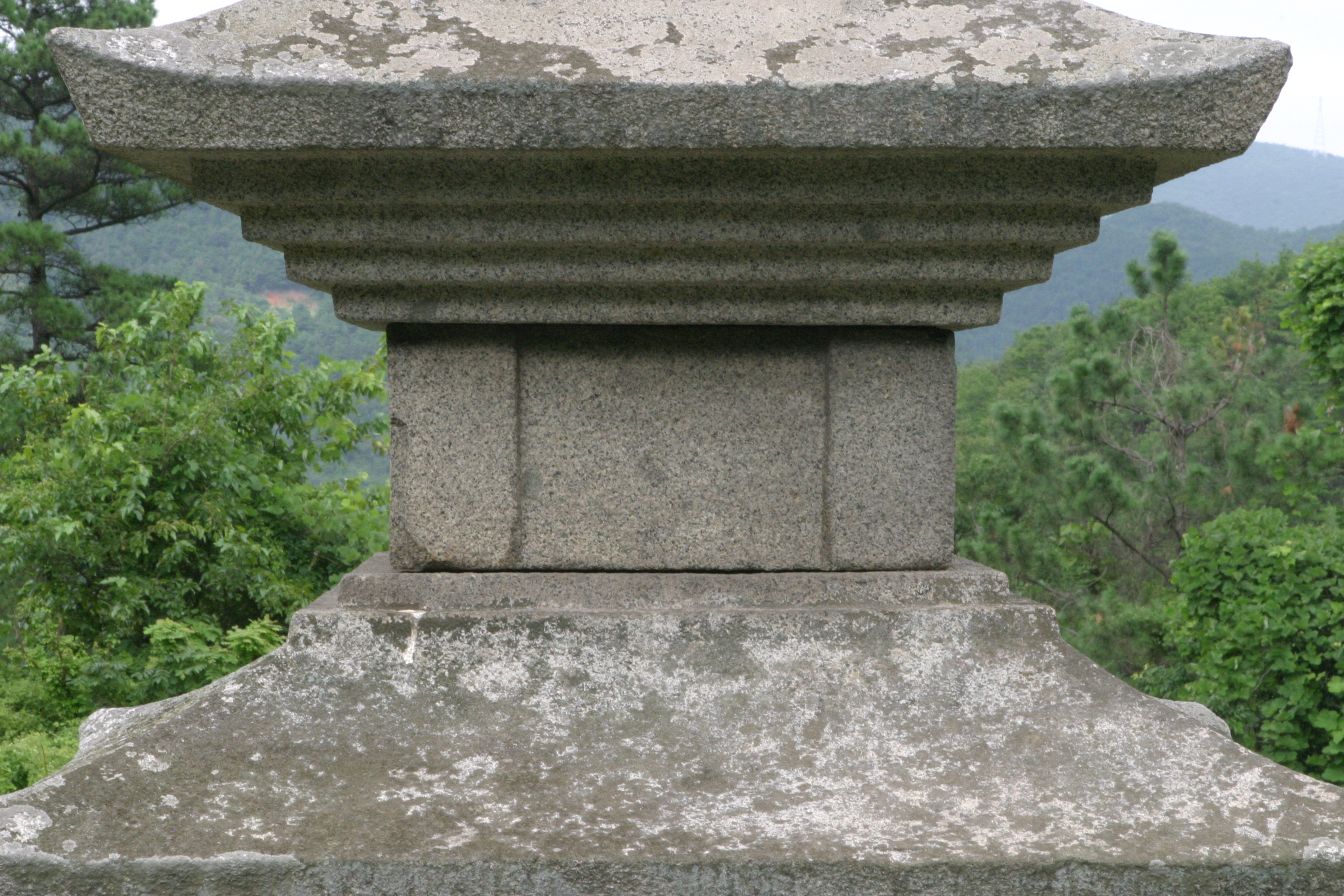 경주 남사리 삼층석탑_2층 탑신석_건축_2009년(출처 : 국립문화재연구소)