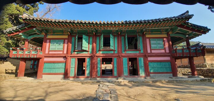 경주 옥산서원 무변루 정면
