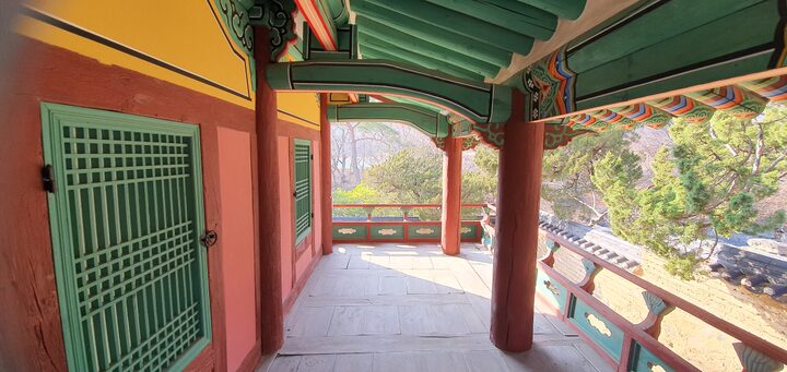 경주 옥산서원 무변루 누마루