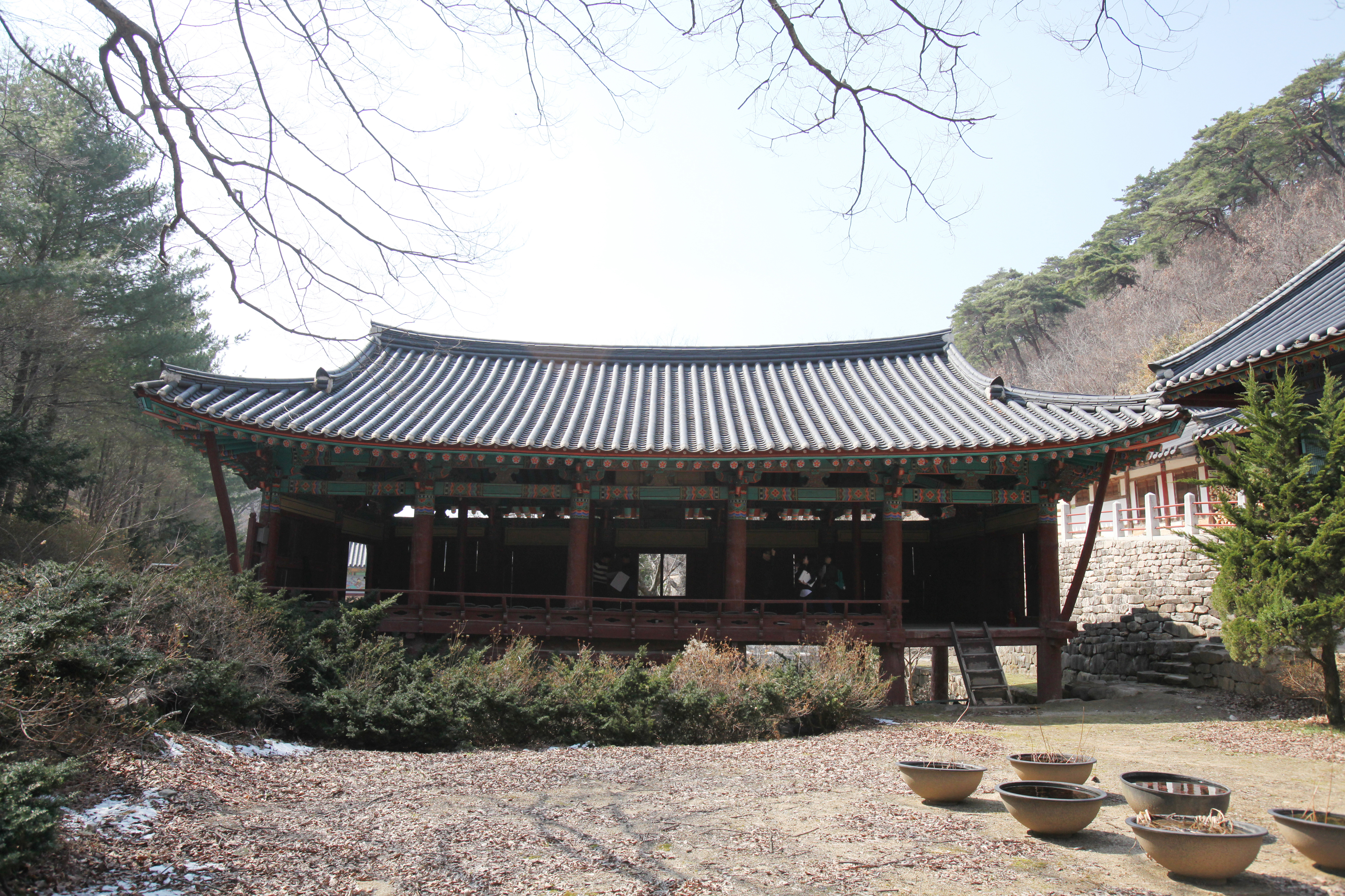 의성 고운사 가운루 배면