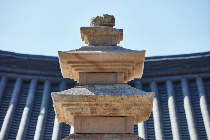 포항 보경사 오층석탑 상륜부