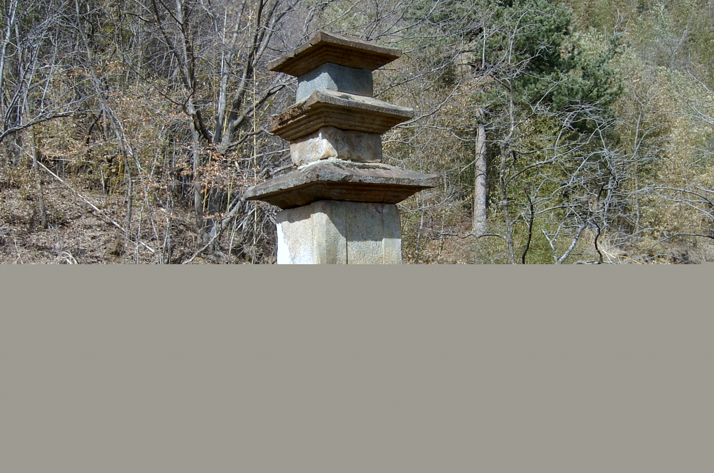 산청 대포리 삼층석탑